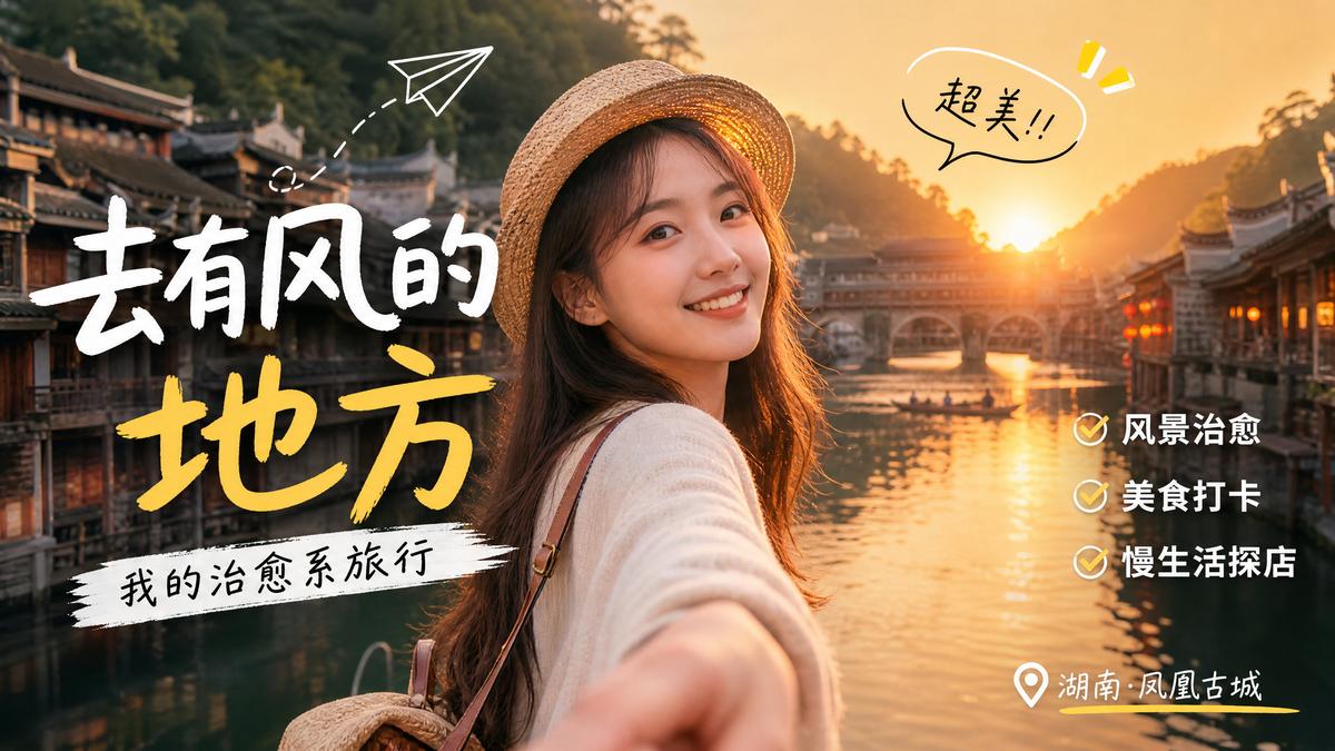 直播大秀旅行vlog