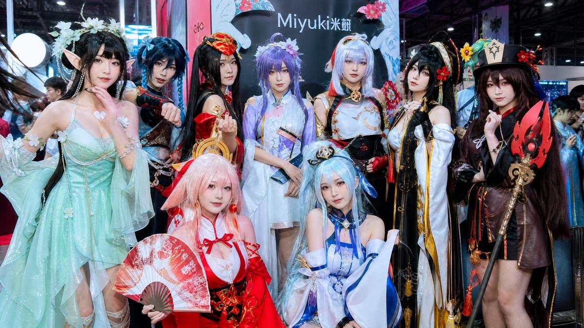 直播大秀cosplay